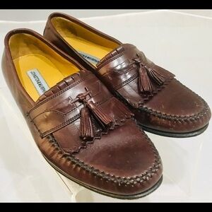 Brown Johnston & Murphy men Loafers Sz 10m